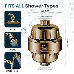 AquaHomeGroup 20 Stage Shower Filter for Hard Water