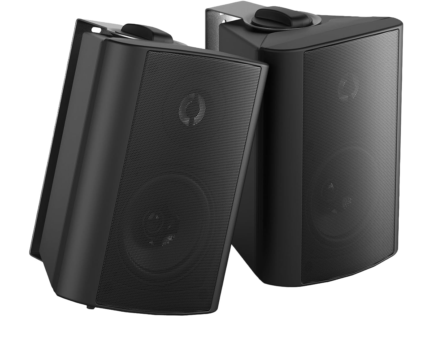 Herdio 4 Inches 200 Watts Outdoor Bluetooth Speakers Waterproof,Wall Mount Speakers With Powerful Bass For Home Garden Patio Indoor