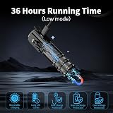 Wind&Moon Small Powerful Rechargeable Torch 5 Modes IPX5 USB-C Magnetic Clip view 3