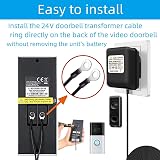 XZGm Doorbell Power Transformer 24V 500mA AC230-240V 8M Cable view 3