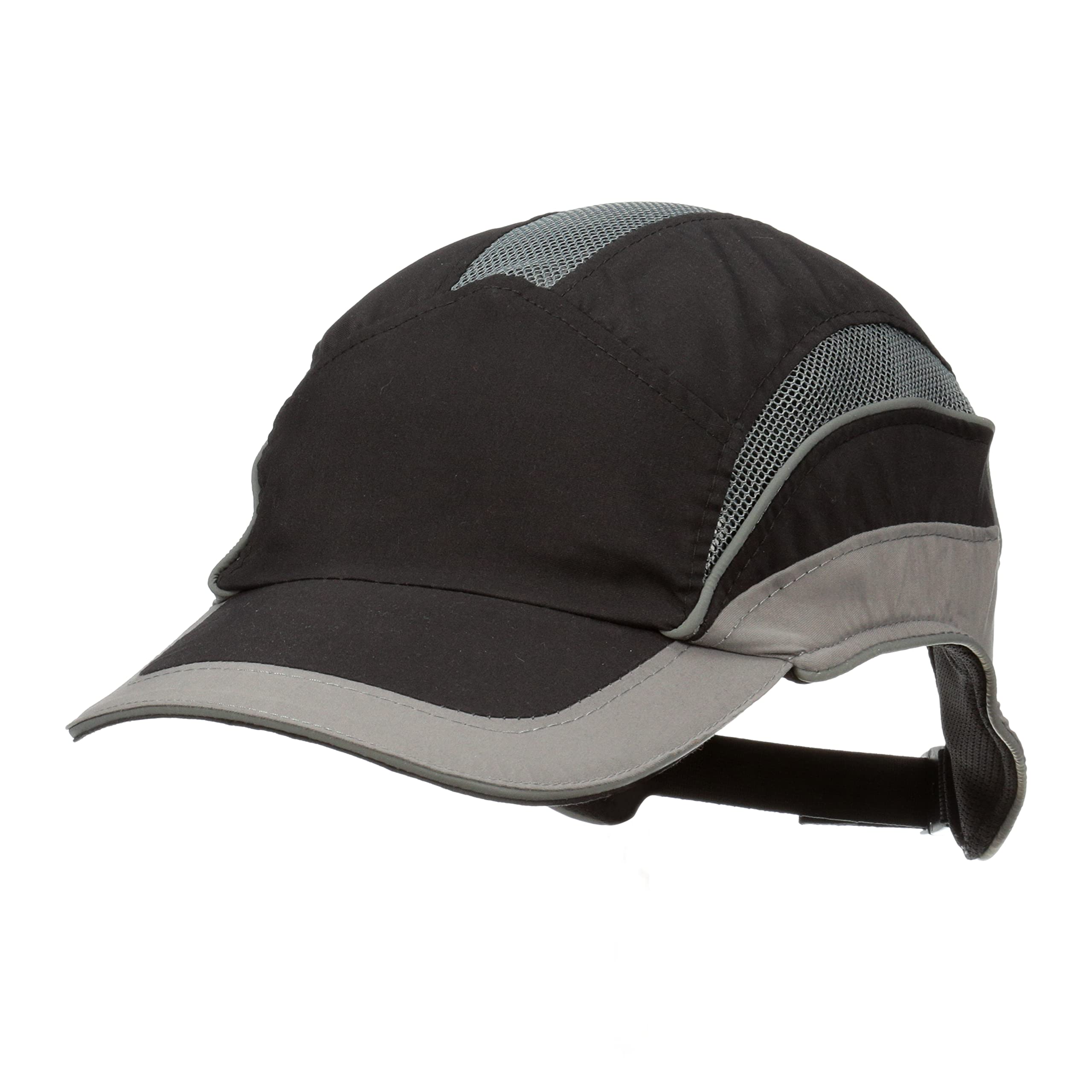 3M First Base 3 Bump Cap 2031217, Elite, Black/Grey, Standard Peak, 70mm — image 1