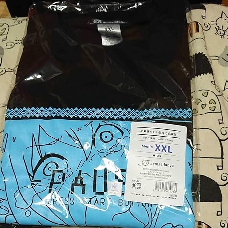 Amazon Co Jp アクア 変顔 Pause Tシャツブラック メンズxlサイズ この素晴らしい世界に祝福を Arma Bianca アルマビアンカ このすば ホビー 通販