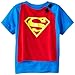 Toddler Superman Shirt Superman Cape Tee Toddler Cape Shirt Superman Shirt-11-3T