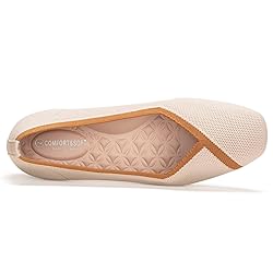 Frank Mully Womens Square Toe Flat Shoes
