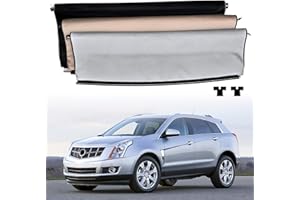 TCFWED Sunshade Cover Sunroof Compatible with Cadillac SRX 2010-2016 Replace # 25964409(Gray)