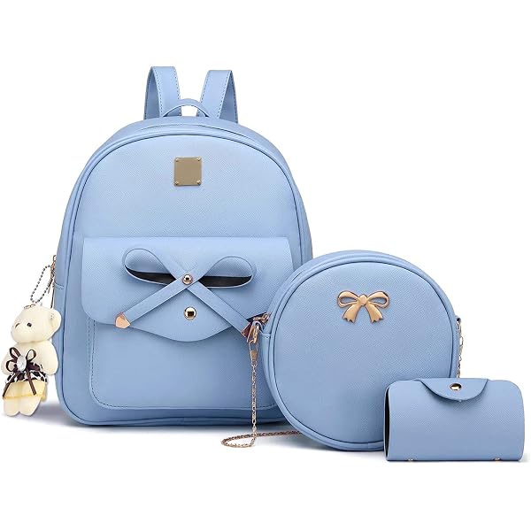 Amazon.com: Freewander Blue Axolotl Backpack Purse and  display picture 2