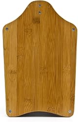 Relaxdays Bamboo Magazine Rack with Handle 33 x 42 x 21 cm Natural Brown view 4