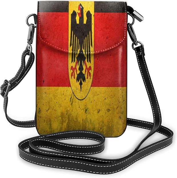 Women s German Flag With The German Crossbody Cell Phone Or Passport