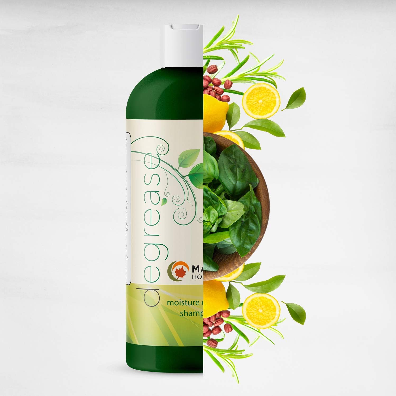 Best Shampoo for Oily Hair - Itchy Scalp Botanical Hair Loss Treatment for Men & Women - Degreaser Hair Product Sulfate Free - Clarifying Shampoo for Color Treated Hair & Natural Beauty Hair Care 16oz: Health & Personal Care