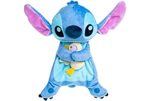 Kids Preferred Disney Stitch Snuggle Blanket, Blue