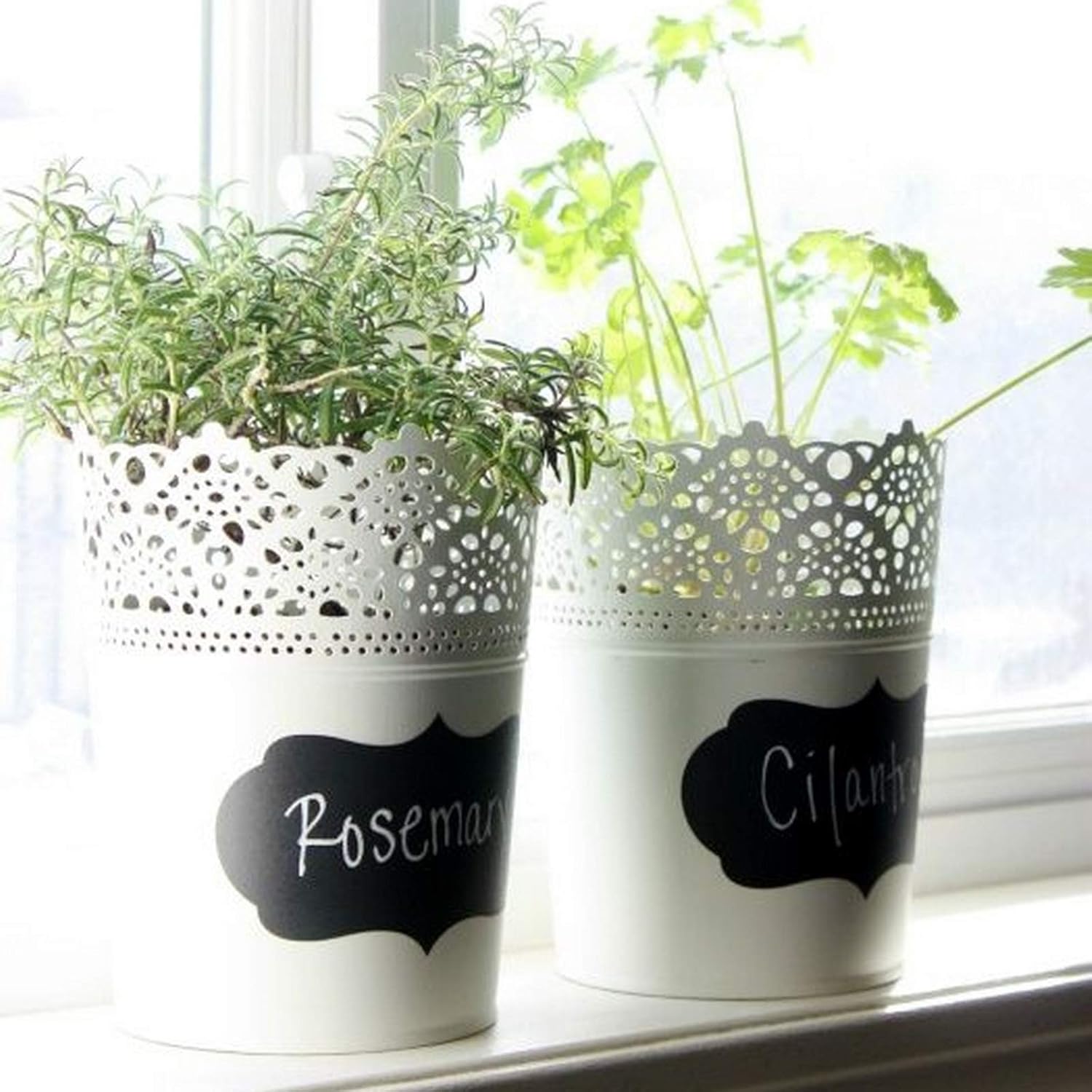 Chalkboard Labels 220pcs Removable Waterproof Reusable Chalk Board Stickers for Jars, Pantry, Containers, Spice & Glass Bottles Blackboard Organizer for Kitchen Home Storage Bins Free Marker Towel : Office Products