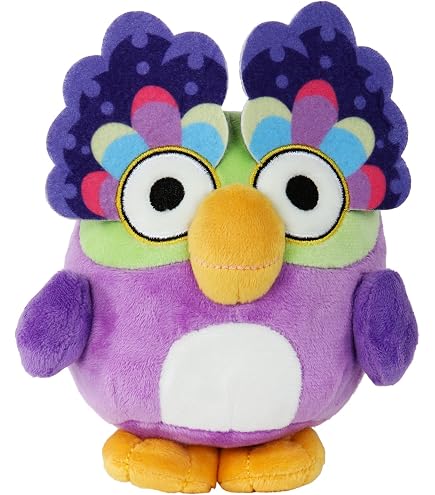 BLUEY Friends Plüschtier Lila – Offizielles Kuscheltier Von Bingos Freundin, Superweich & Perfekt Zum Kuscheln