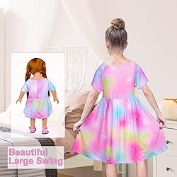 Play Tailor Doll and Girl Matching Nightgown