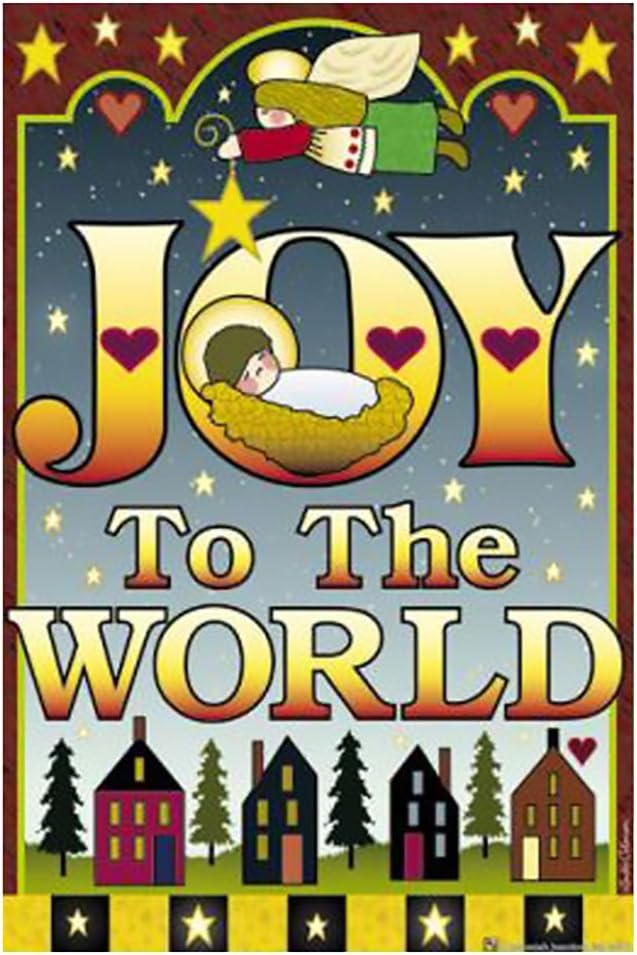 Jeremiah Junction Joy to the World House Flag