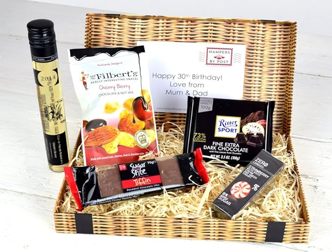 Hampers by Post Wine and Chocolate Hamper Amazon.co.uk Grocery