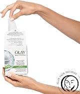 Olay Sensitive 4-In-1 Daily Facial Cleansing Cloths 33 Count Pack Of 2 view 5