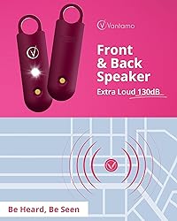 Vantamo Personal Alarm for Self Defense with Low