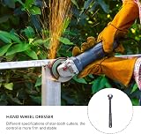 iplusmile Hand Grinding Wheel Dresser Tool Iron Handle Stone Dressing Deburring view 6