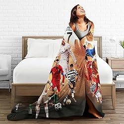 PGAEVG Soccer Throw Blanket,Gift Blanket for