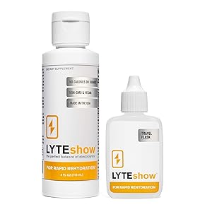 LyteShow: Ionic Electrolyte Concentrate for Rapid Rehydration (40 Servings)