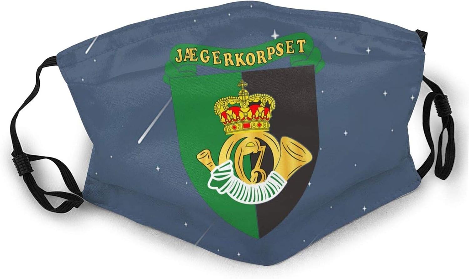 Face Mask Denmark Jaeger Corps DoubleSided Printed Dust Mask Scarf