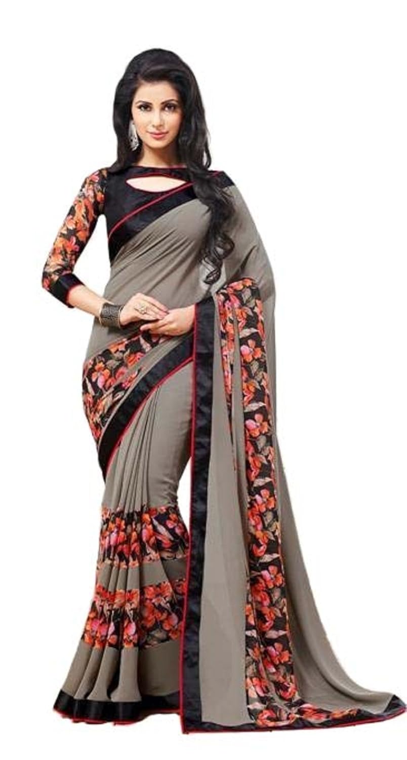 hinayat fashion women's chiffon saree(nht01sri276_grey_free size)