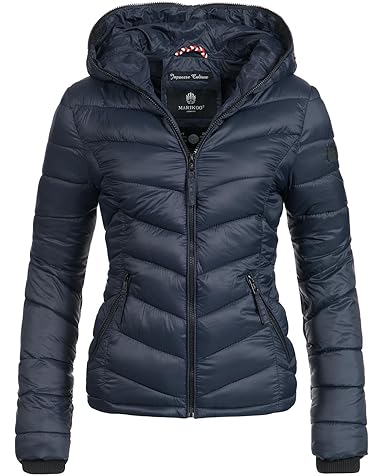 Marikoo Damen Übergangs-Jacke Steppjacke Kuala 16 Farben XS-XXL