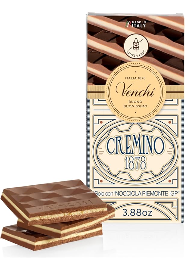 Amazon.com : Venchi Chocoviar Stracciatella Chocolate 15