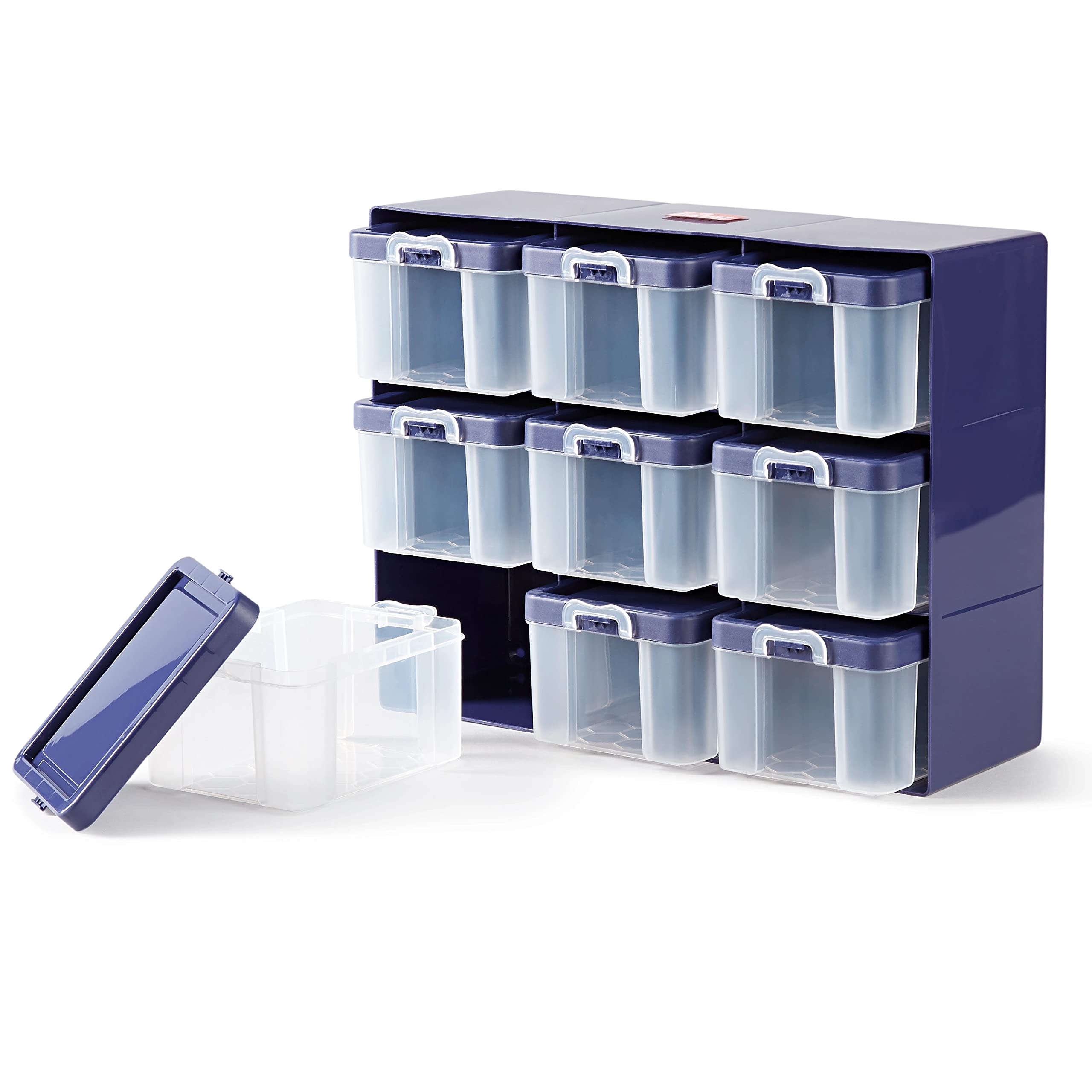 Prym Organizer Box, Purple, Transparent, One Size