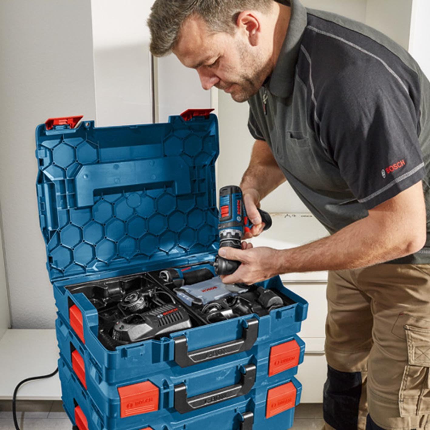 Bosch Professional L-BOXX 238 Carrying Case system (volume: 28.4 litres, max. load: 25 kg, weight: 2.4 kg - Image 5