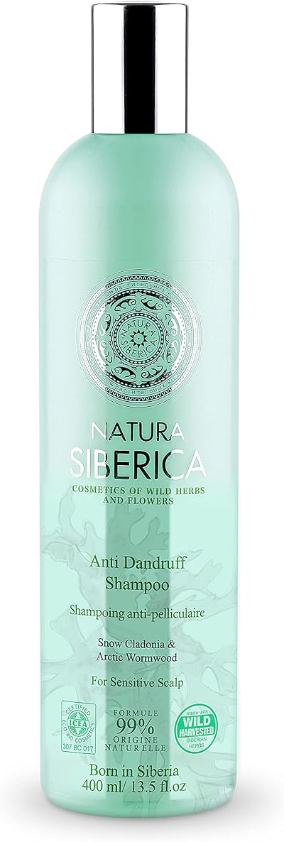Natura Siberica Anti-Dandruff Shampoo Sensitive Scalp Oakmoss Wormwood 400ml