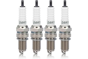 Wetenex DPR8EA-9 Spark Plug for NGK DPR8EA9 Torch D8RTC D8RTC-9 Champion RA6HC 809 Fits XR600R 1985-2000 TRX250 Recon 1997-2009 GL1100 GL1200 Goldwing 4PACK