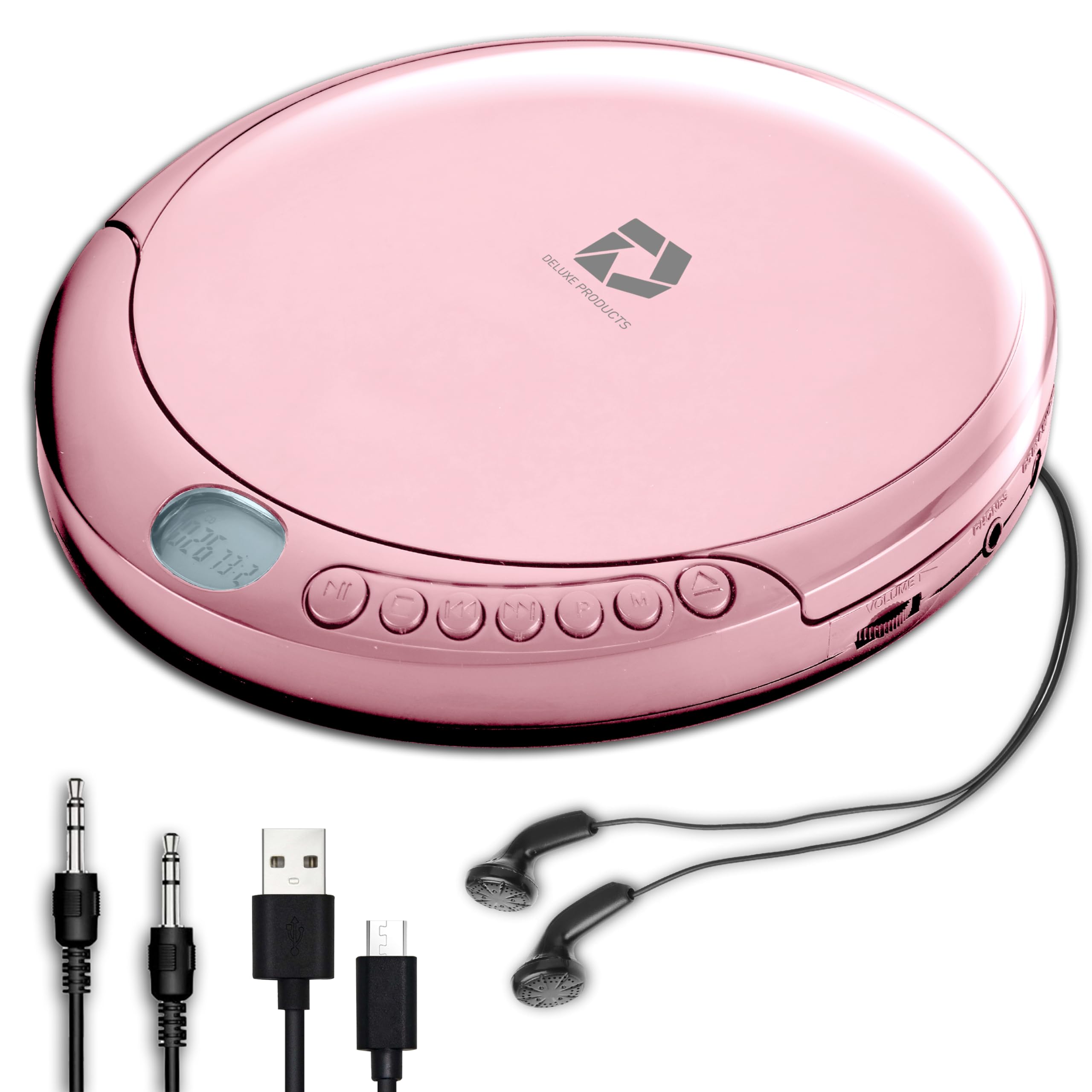 Deluxe Products CD Player Portable with 60 Second