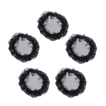5pc Lace Mesh Headband Hair Hoop Simple Hair Band For Ballet Dance