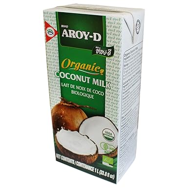 BIO Super Angebot! Aroy D Kokosnussmilch NUR zum Kochen!! 12x1Liter BIO Organic
