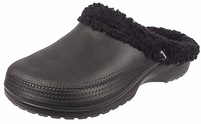 fur lined crocs mens