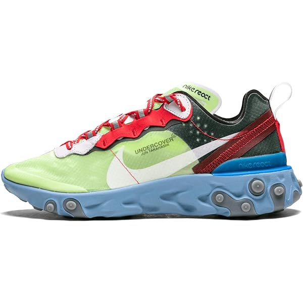 その他 NIKEELITE Size 9.5 - Nike Undercover x React Element 87 Green Mist