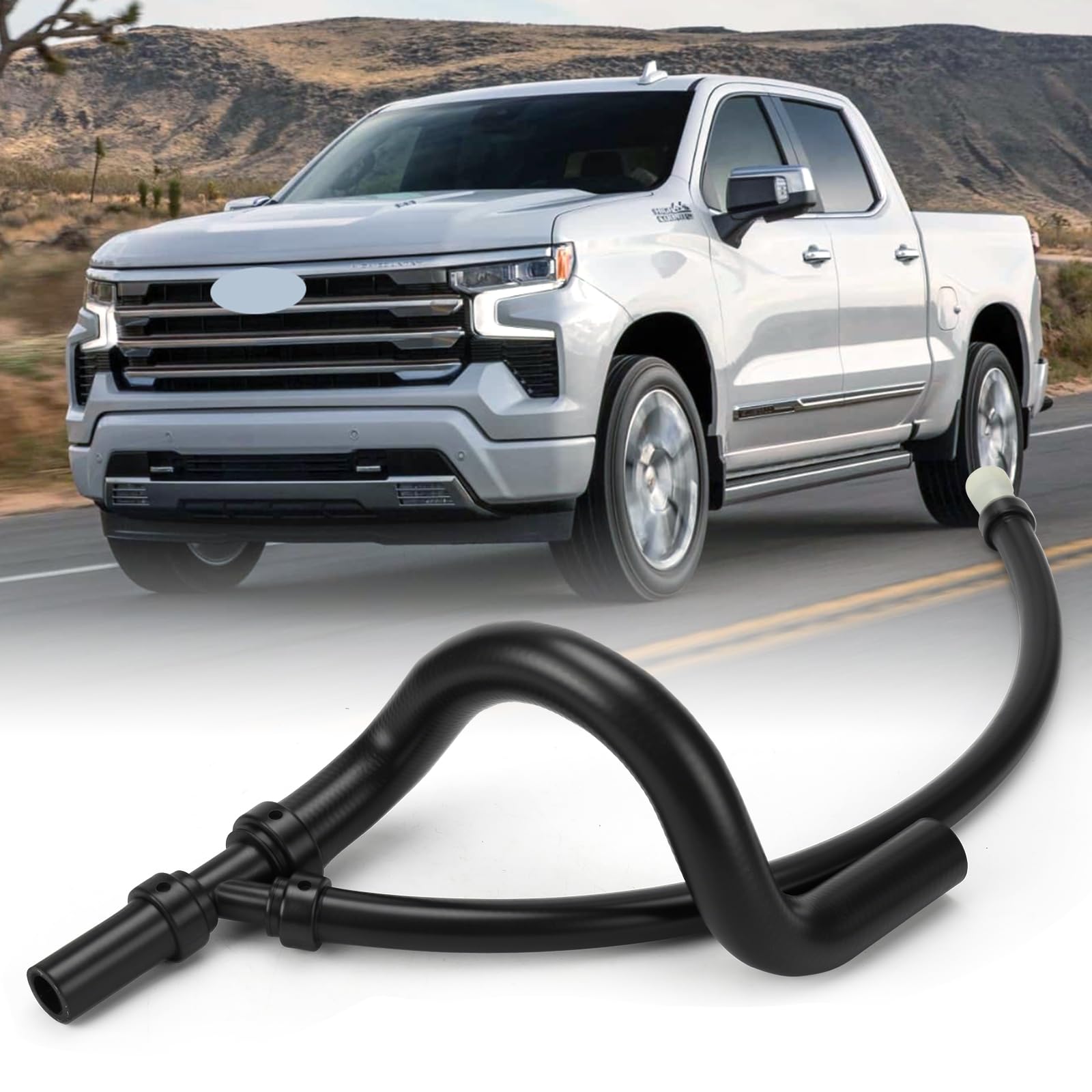 Photo 1 of 15834773 Lower Radiator Outlet Heater Hose Compatible with Silverado Tahoe Avalanche Suburban Sierra Yukon 22554 88412 626-553 626553 15854959 18221L 15834772 15792821