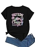 J&DHUASHA Sisters Cruising Together T-Shirt Women
