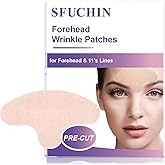 Forehead Wrinkle Patches, Sufchin 20 Pcs Face Lift Tape for Wrinkles Overnight Sweatproof & Hypoallergenic, Anti Wrinkle and Beauty Faical Skincare, Visible Lift & Deep Crease Care for Sensitive Skin
