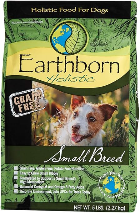 Amazon Com Earthborn Holistic Small Breed Grain Free Dry Dog Food Pet Supplies