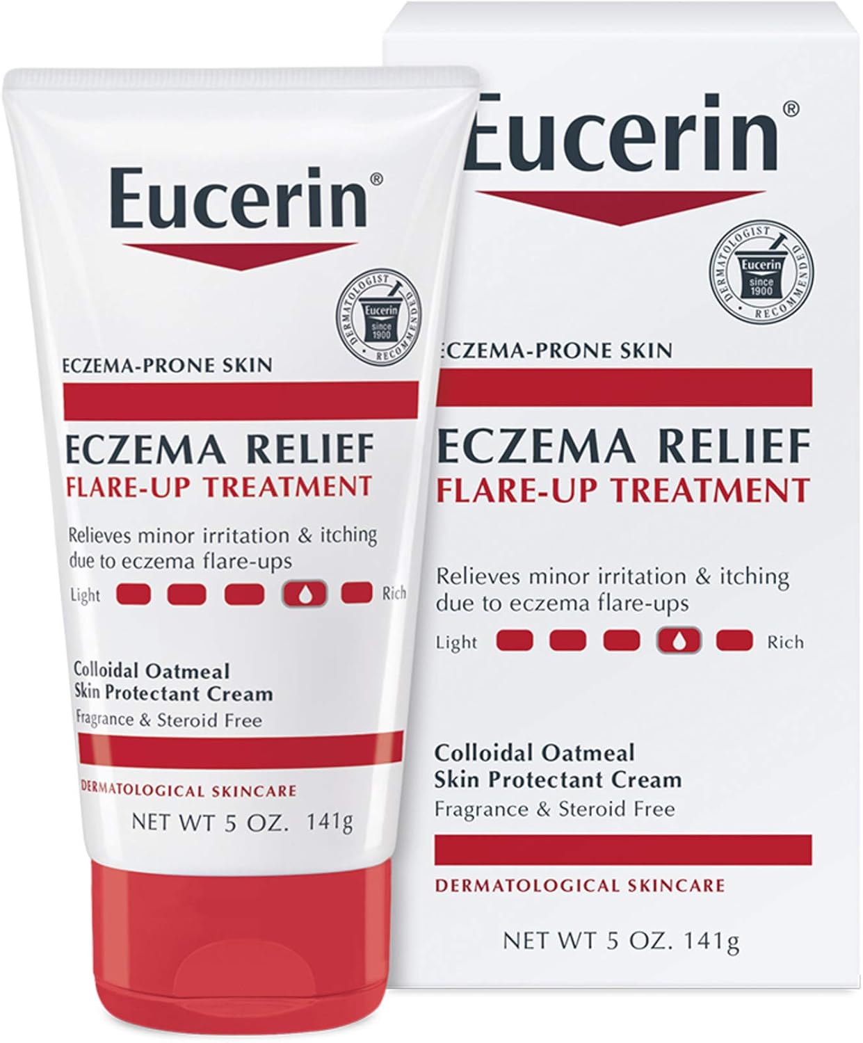 Eucerin Eczema Relief Flareup Treatment Provides Immediate Relief
