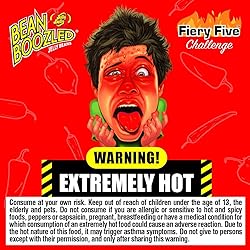 Jelly Belly Candy Jelly BeansBoxBoozledFieryFive, Red
