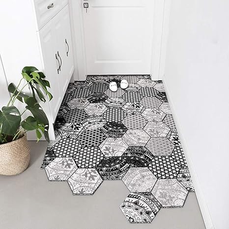 Amazon 玄関 マット 外 洗える カラー 45 75cm かわいい おしゃれ 屋外用 ドアマット 泥落とし 泥落としマット 泥おとし 汚れ落とし テラス ベランダ 劣化しにくい 通気性 カットできる 玄関マット オンライン通販