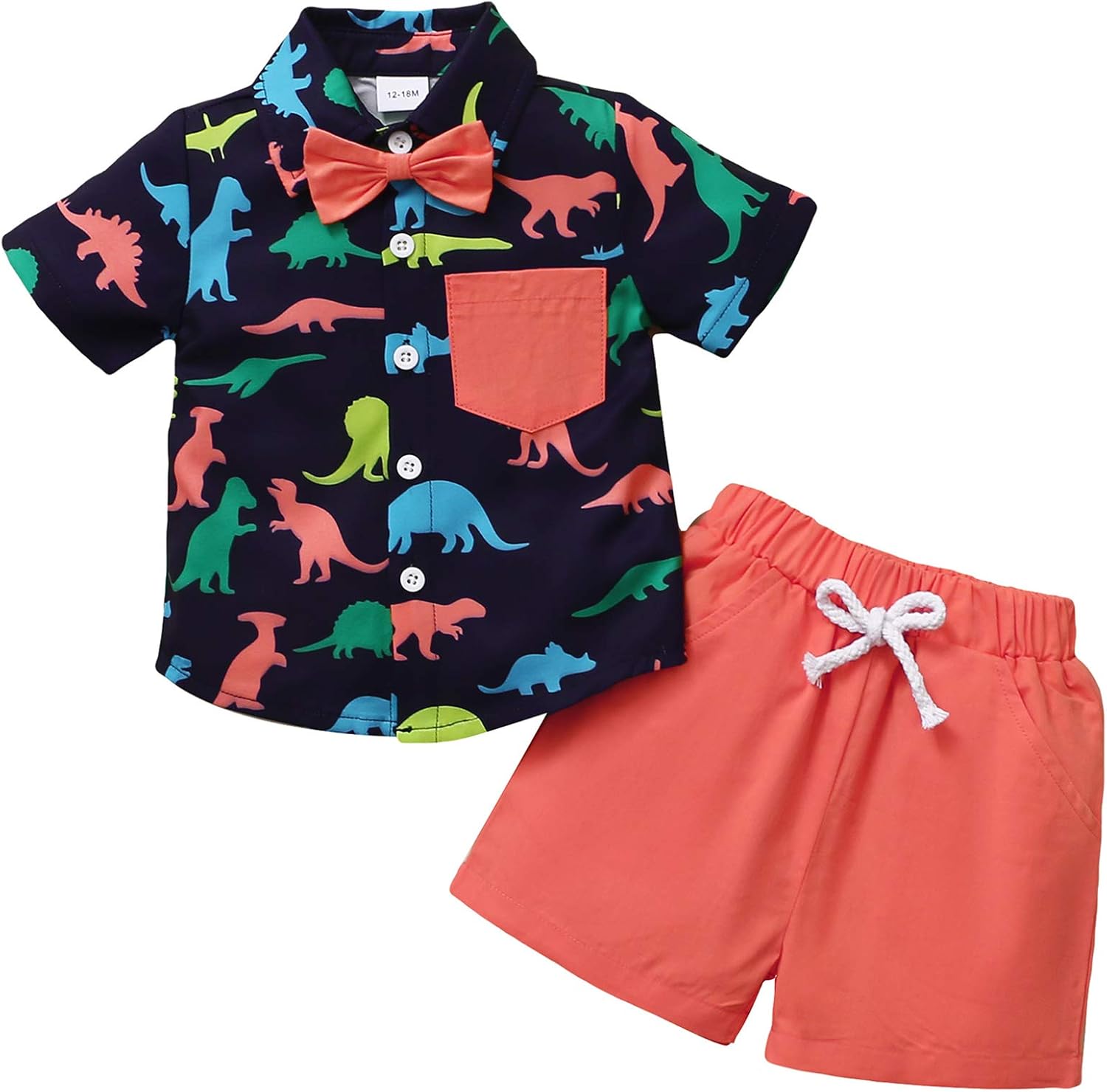 Toddler Baby Boy Clothes Shirt Tops Shorts Set Little Boy Summer Outfits Baby Boy's Clothing: Clothing