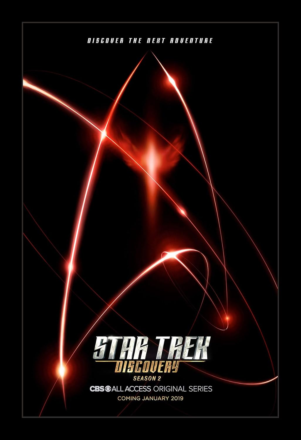 Wallspace 11x17 Framed Movie Poster - Star Trek Discovery