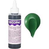 DecoPac Emerald Trend Premium Gel Color Cake Decorations Food Coloring - Gel Color - 4 Fl Oz, Emerald Green