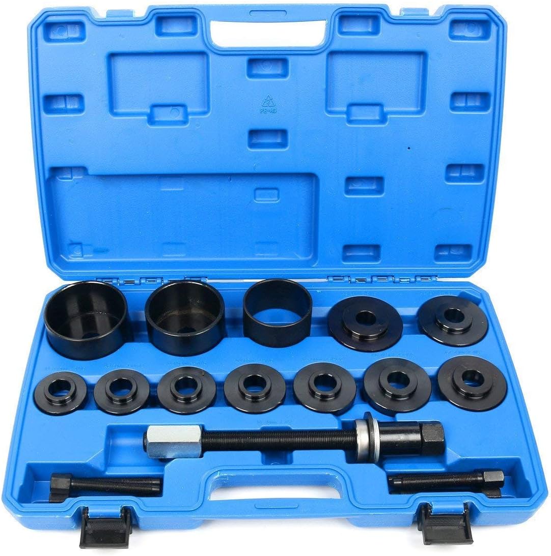 8MILELAKE 19pcs Master Set Front Wheel Hub Drive Bearing Removal
