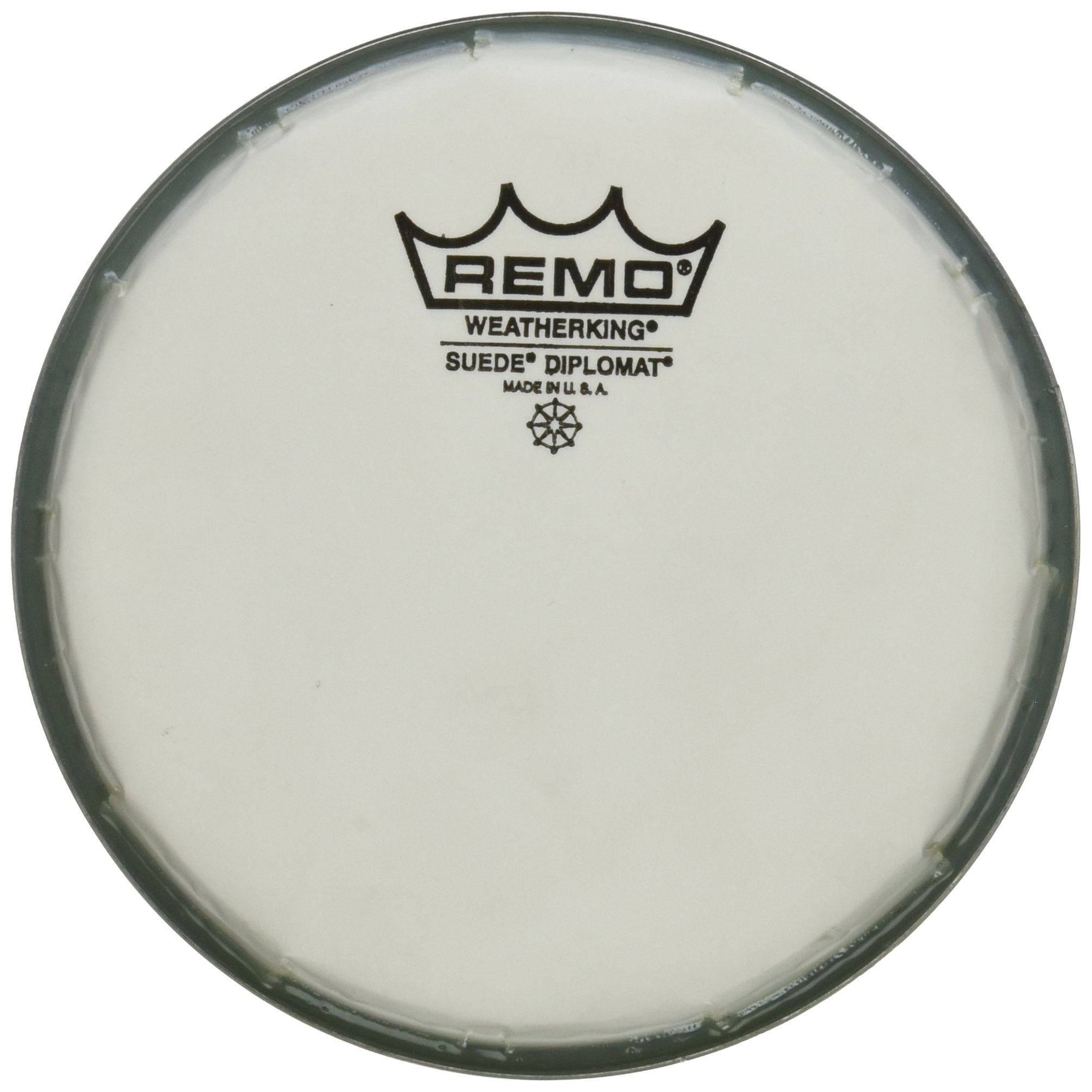 REMO Batter, DIPLOMAT®, SUEDE®, 6" Diameter