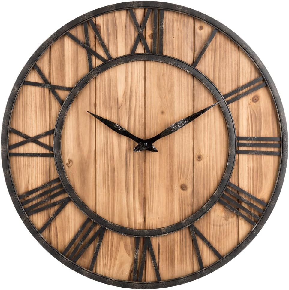 Best farm house wall clocks for living room decor